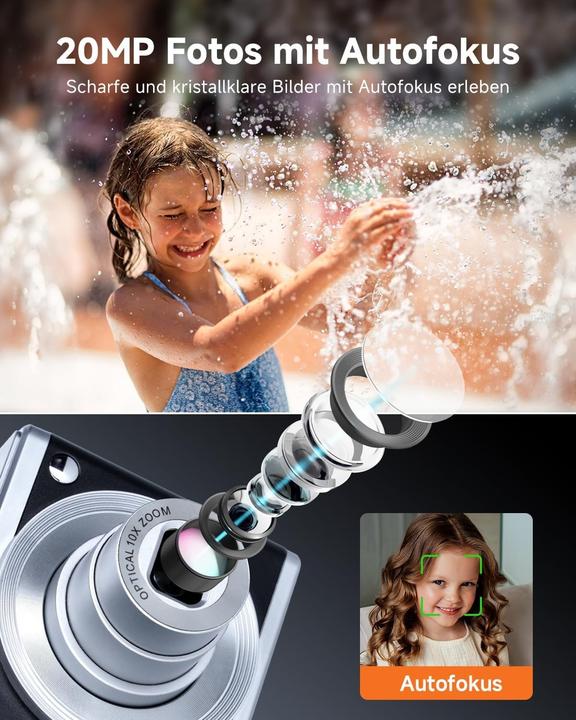 Produktbild Rollei Compactline 10X (28 - 280 mm, 20 Mpx, 1/2.8")