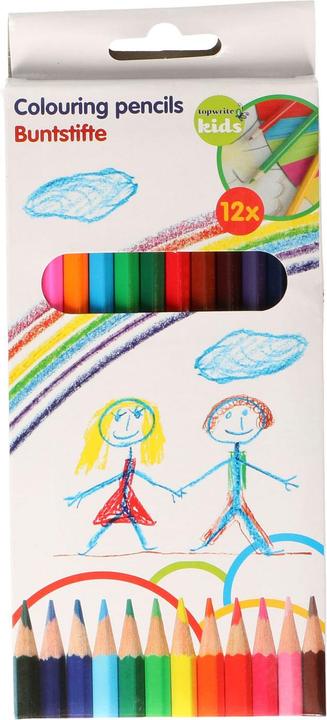 Produktbild Topwrite Kids Crayons, 12st. (Bunt, 12 x)