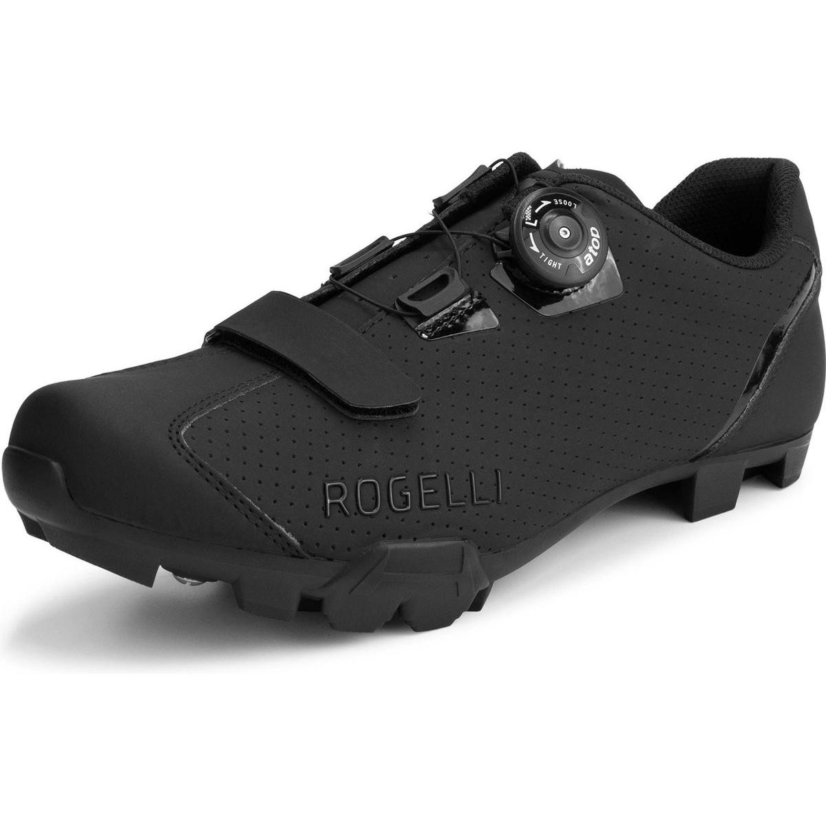 Rogelli, Uomini, Scarpe da ciclismo, R-400x MTB Schoenen Heren en Dames - Fietsschoenen Mountainbike - Zwart - Maat 40 (40), Nero