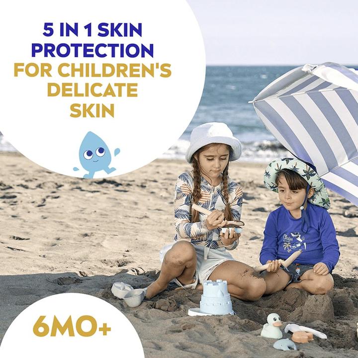 Produktbild NIVEA Babies & Kids Sensitive Protect (Sonnenspray, SPF 50, 270 ml, 150 g)