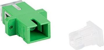 Actual product image Lanberg Adapter światłowodowy Sm Sc/Apc Simplex Zaślepka Przezroczysta 25szt