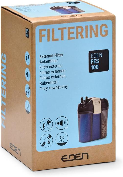 Actual product image Eden WaterParadise 94071 FES 100 Aquarium-Aussenfilter (100 l, External filters)