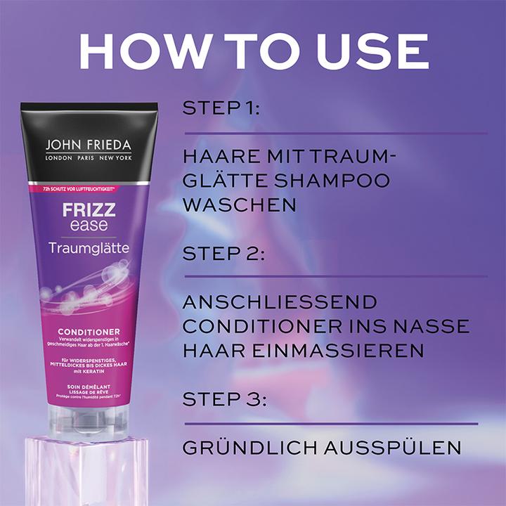 Produktbild John Frieda Frizz Ease Unendlich Smooth Conditioner 250ml (250 ml)