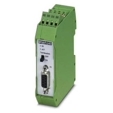 Phoenix Contact Abschlusswiderstand, Elektronikkabel + Stecker, Grün