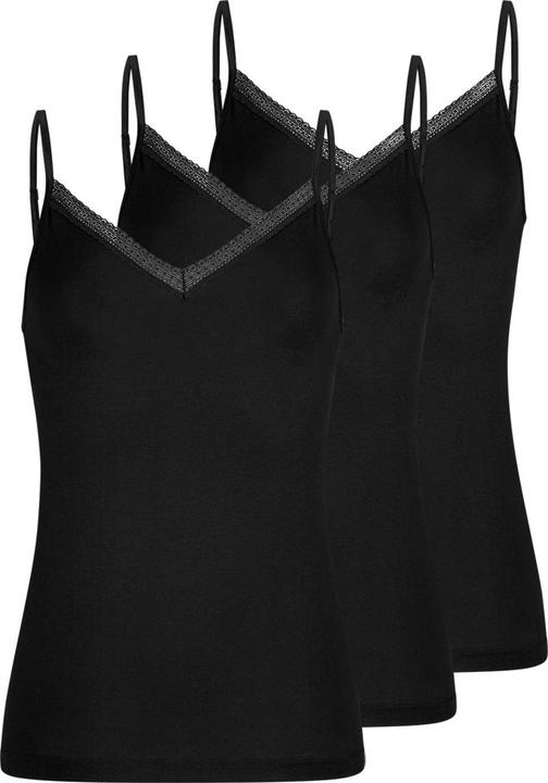 Produktbild Mey 3er Pack Modal Lace Spaghetti Top (XL)