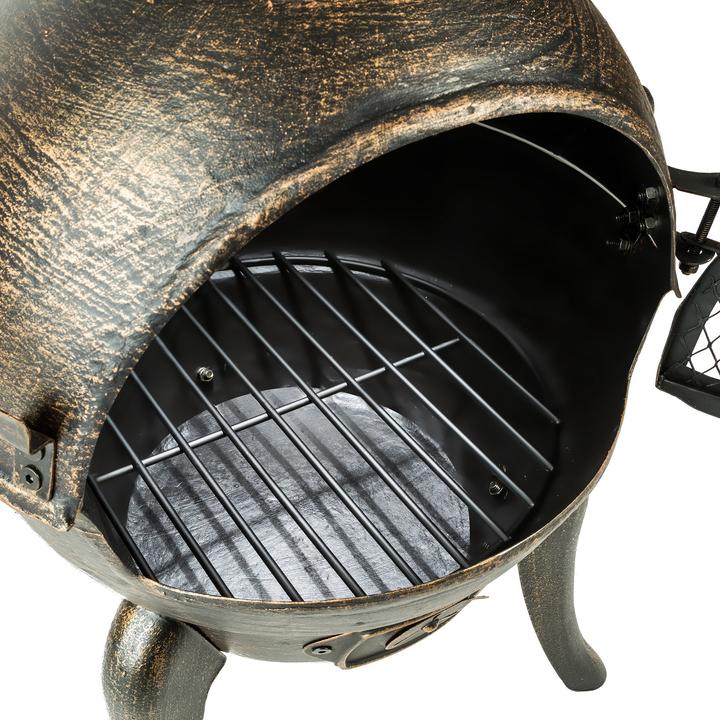 Actual product image tectake Patio oven