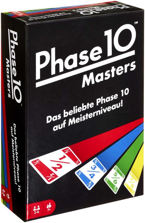 Produktbild Mattel Games Phase 10 Masters Kartenspiel (Deutsch, 2 - 6 Spieler)
