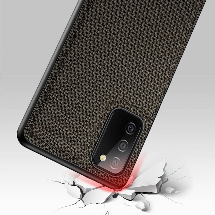 Produktbild Dux Ducis Fino case covered with nylon material for Samsung Galaxy A03s green (Samsung Galaxy A03s)