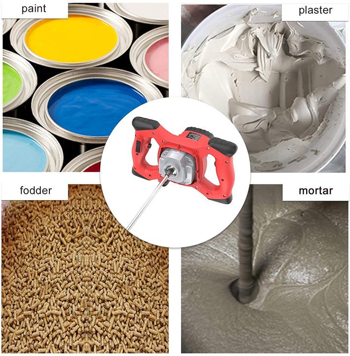 Actual product image Imaycc Concrete mixer, 2100W with M14 mixer adapter