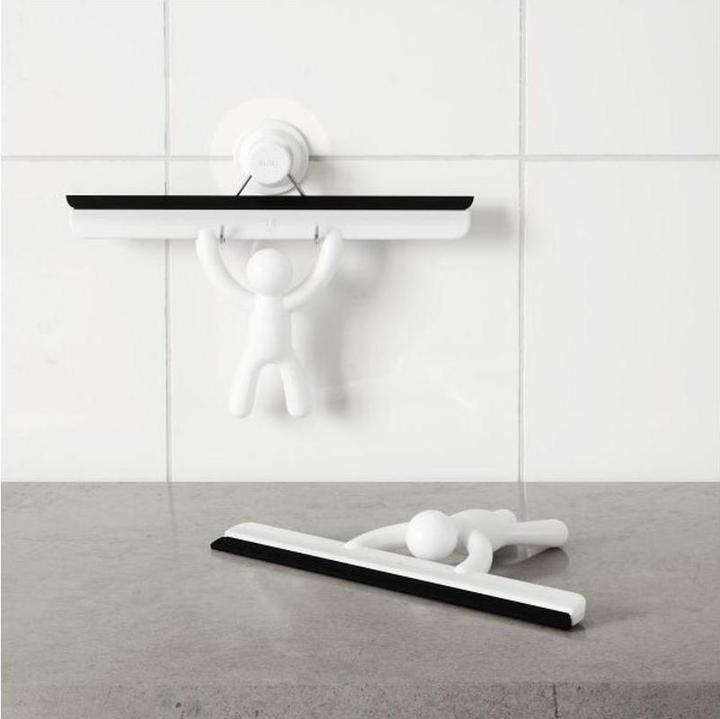 Actual product image Umbra BUDDY Adhesive Squeegee, white
