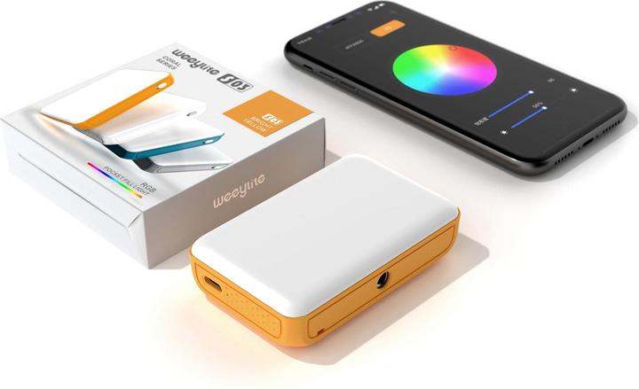 Produktbild Weeylite S03 portable pocket RGB Light Grau