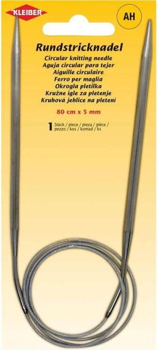 Actual product image Kleiber Circular knitting needle, 800 mm x 5.0 mm