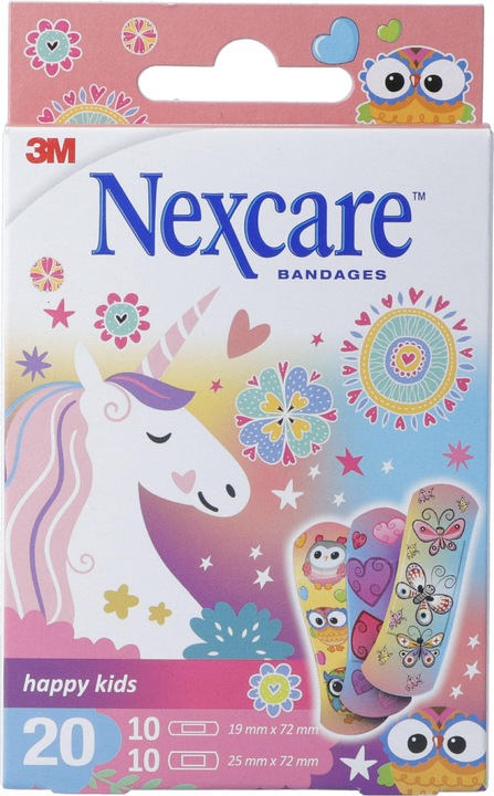 Nexcare Happy Kids Magic Kinderplaster (20 x)