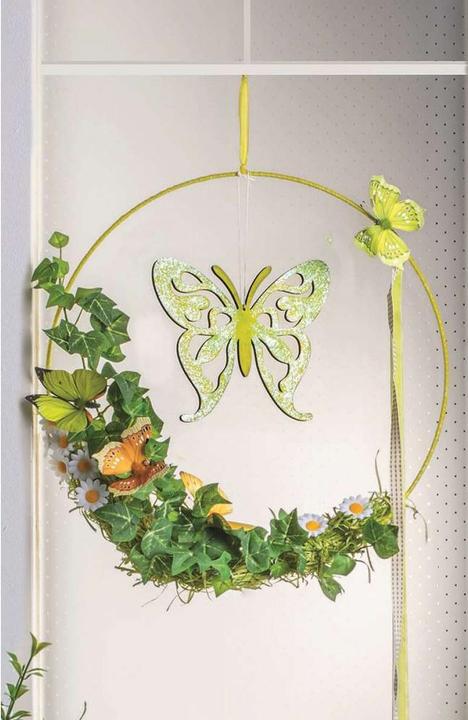 Immagine prodotto Glorex Fiore in legno con appendino, naturale