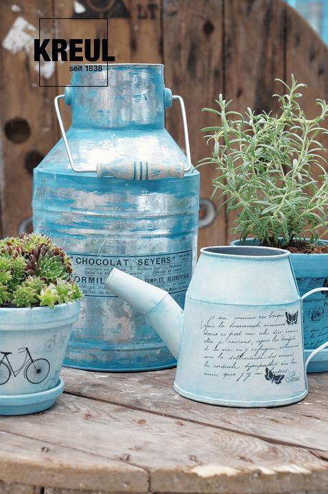 Produktbild Kreul Foto Transfer POTCH, Set "Vintage Living" (Transparent, Blau, 20 ml)