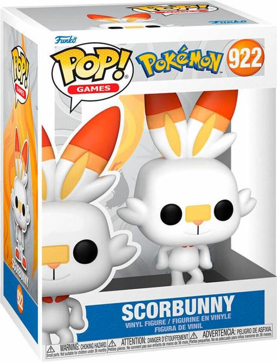 Actual product image Funko Pop! Pokemon : Scorbunny
