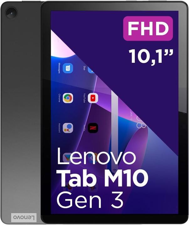 Image du produit Lenovo Tab M10 (3rd Gen) (4G, 10.10", 32 Go, Storm Grey)