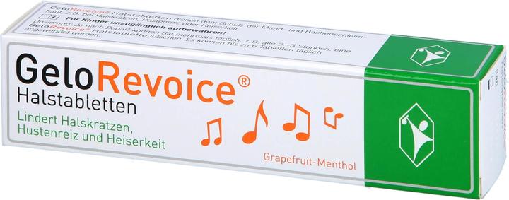 Produktbild GeloRevoice Halstabletten Grapefruit-Menthol, 20 St. Tabletten (20 Stück)
