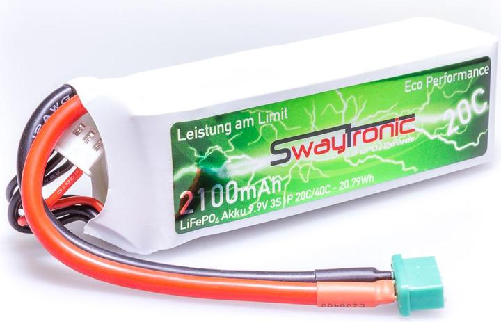 Swaytronic LiFePO4 3S 9.9V 2100mAh 20C/40C MPX (9.90 V, 2100 mAh)