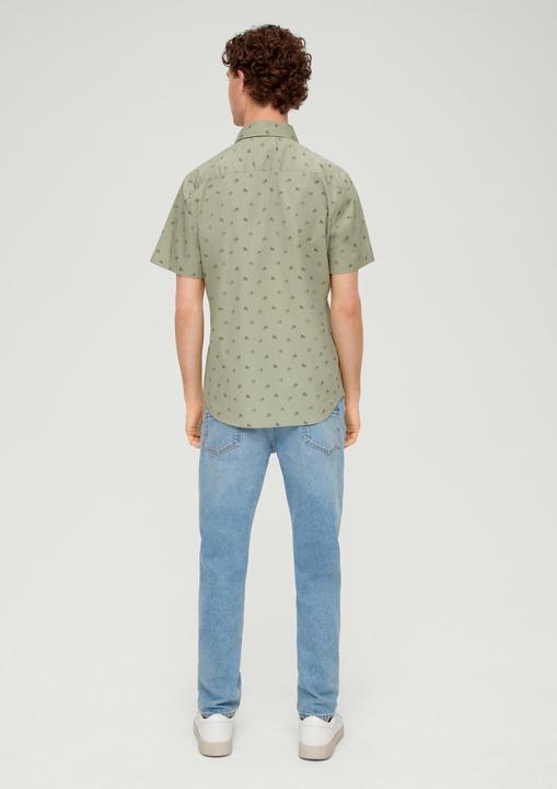 Immagine prodotto s.Oliver Hemd Slim: Kurzarmhemd aus Baumwollstretch (S)