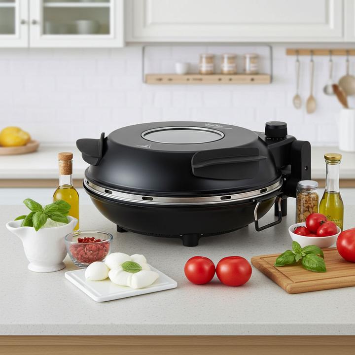 Produktbild Elta Elektrischer Pizzaofen mit Pizzastein, Ø 32 cm