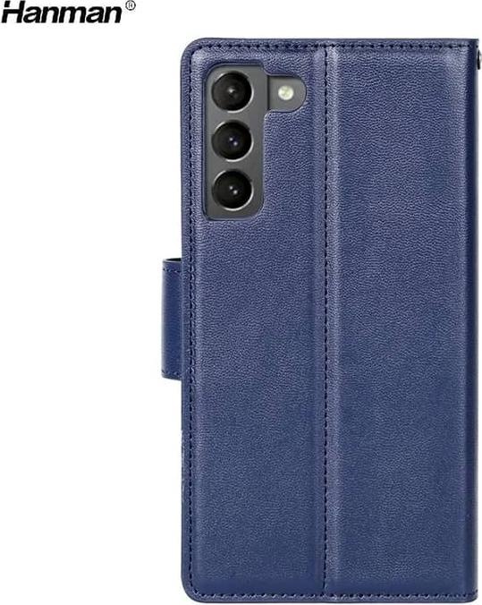 Produktbild Hanman Huawei P20 Pro - Mill Flip Case mit 3 Kartenfächern, dunkelblau (Huawei P20 Pro)