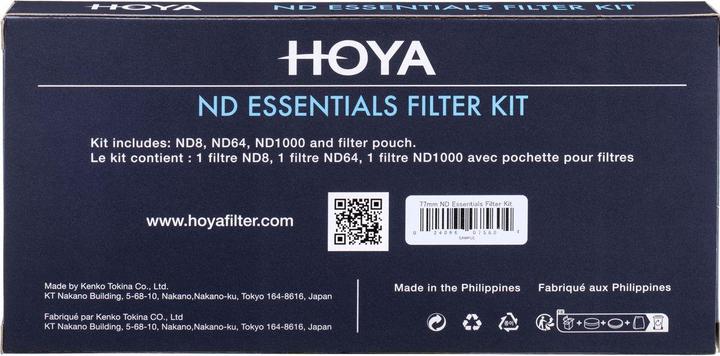 Produktbild Hoya PRO ND EX Filter Kit 8/64/1000 (55 mm, ND- / Graufilter)