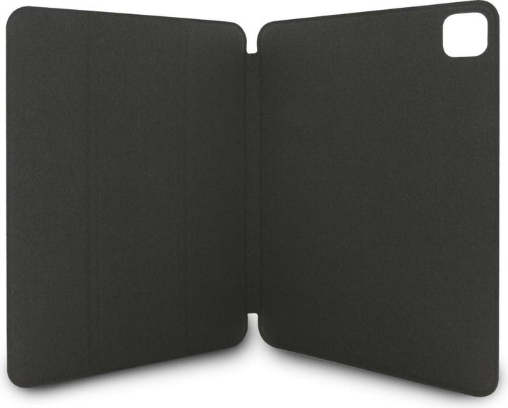 Actual product image Karl Lagerfeld Saffiano Magnetic Karl & Choupette iPad Pro 11 2024 Book Cover Case - Black (Apple iPad Pro 11 2024, Apple iPad Pro 11 2025)