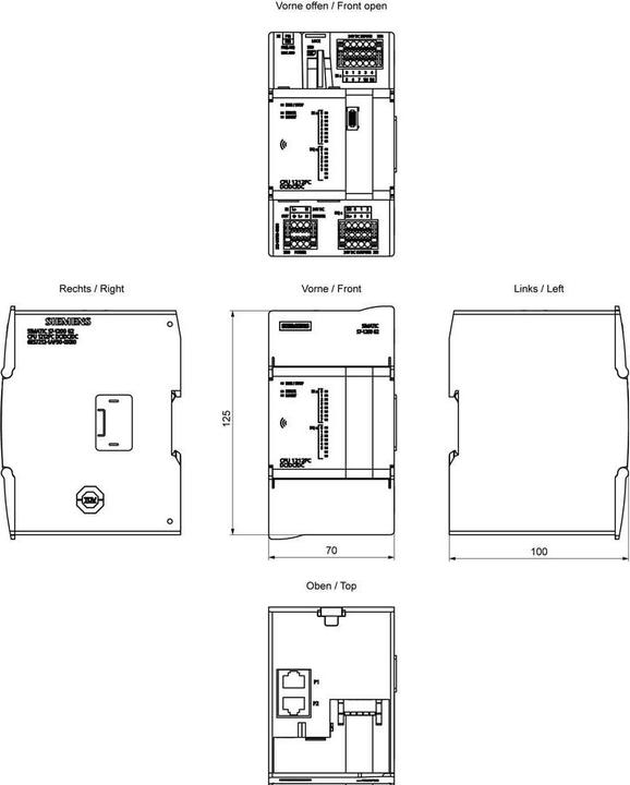 Produktbild Siemens CPU 1212FC