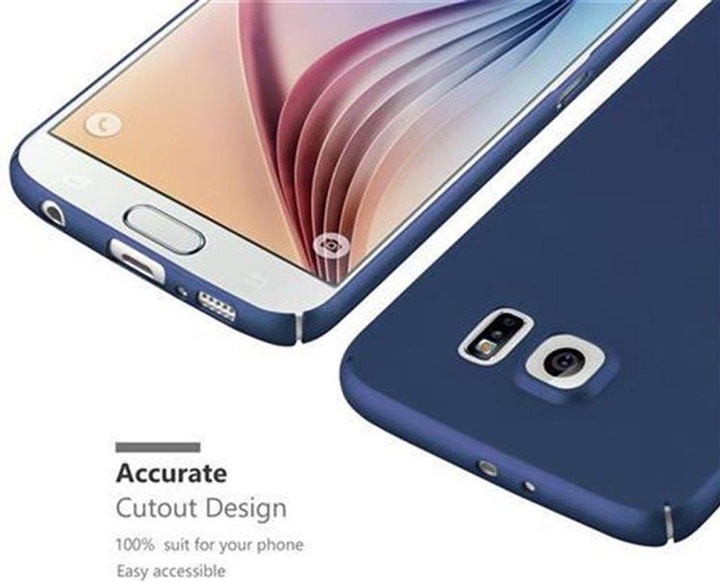 Produktbild Cadorabo Hard Cover Matt Metall Cover (Samsung Galaxy S6)