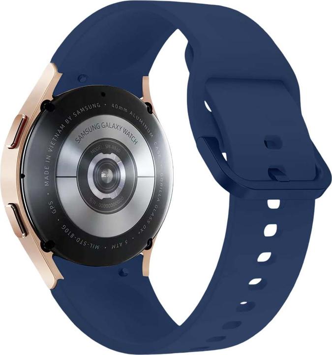 Image du produit Samsung Sport Band 20mm M/L navy (20 mm, Fluoroélastomère)