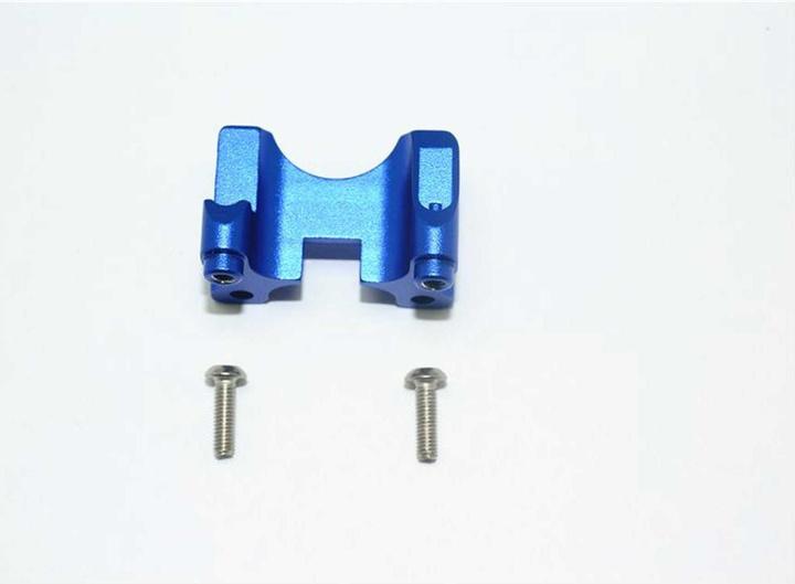 Produktbild GPM aluminium dämpferbefestigungshalter hinten blau trx 1/10 e-revo