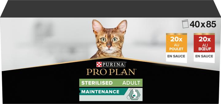 Pro Plan Sterilised Maintenance (Adult, 40 Stk., 3400 g)