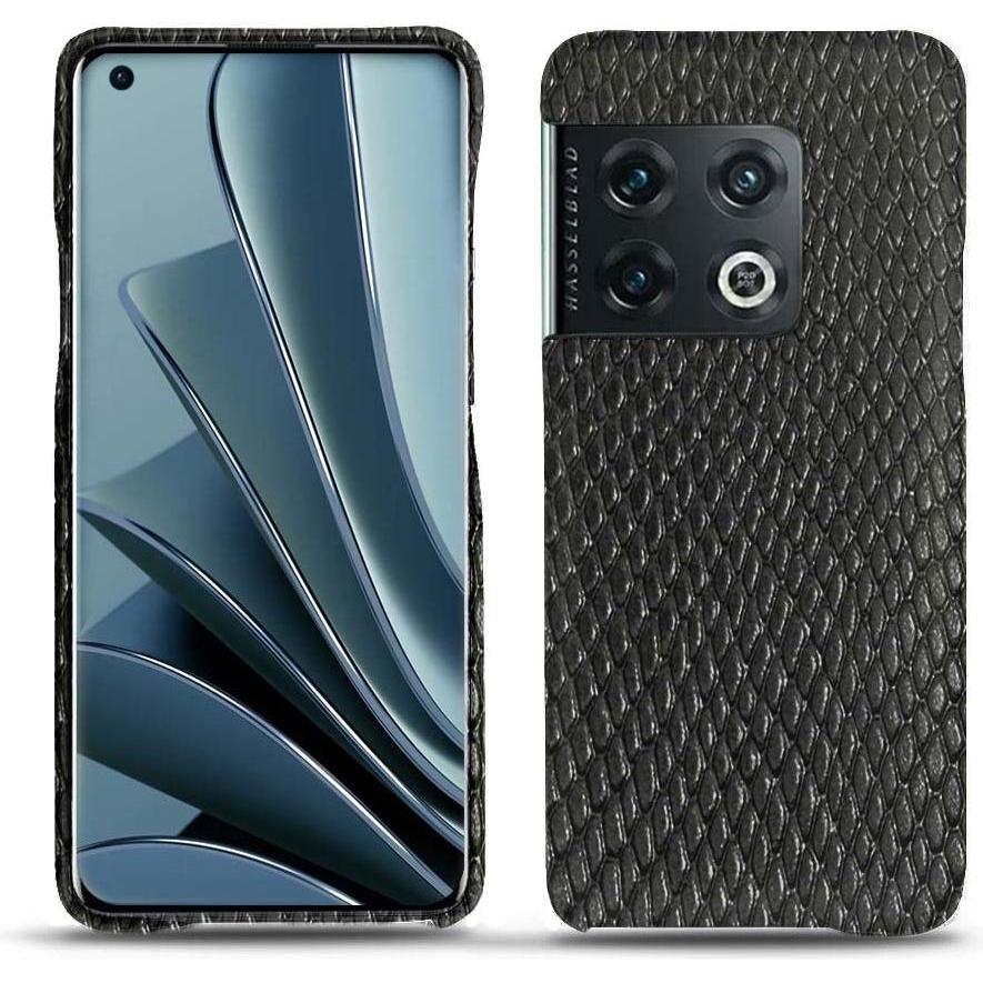 Noreve Lederschutzhülle (OnePlus 10 Pro), Smartphone Hülle, Schwarz