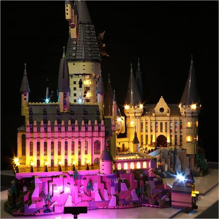 Actual product image BrickBling LED Licht Set für LEGO Harry Potter: Schloss Hogwarts (71043) inkl. Fernbedienung