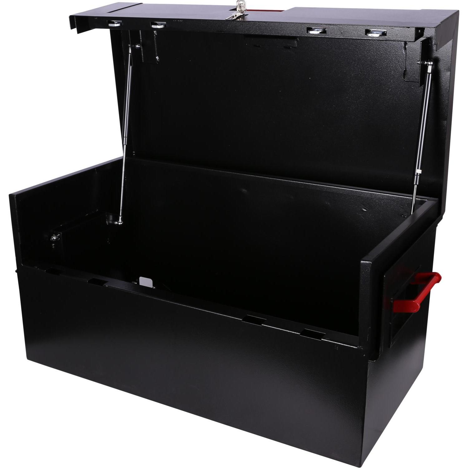 KS Tools, Zubehör Werkzeugaufbewahrung, Stahlblech-Werkzeugtruhe, schwarz, LxBxH 913x455x470