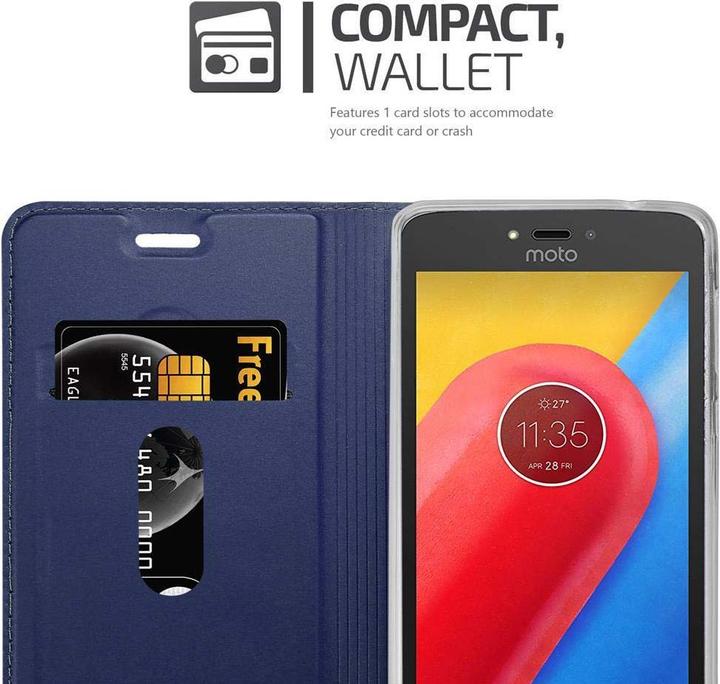 Produktbild Cadorabo Book Classy Style Cover (Motorola Moto C Plus)