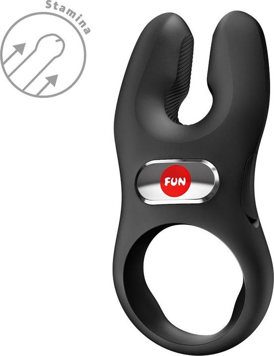 Actual product image Fun Factory - Nos Pro Vibrierender Pennisring Schwarz