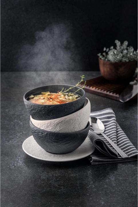 Actual product image Villeroy & Boch Manufacture Rock snack bowl (14.14 cm, 0.43 l, 4 x)