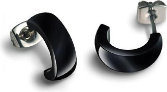 Actual product image Boccia Stud earrings (Ceramic, Titanium)