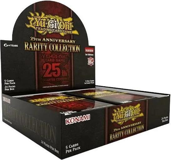 Actual product image Yu-Gi-Oh ! 25th Rarity Collection (English, Booster display)