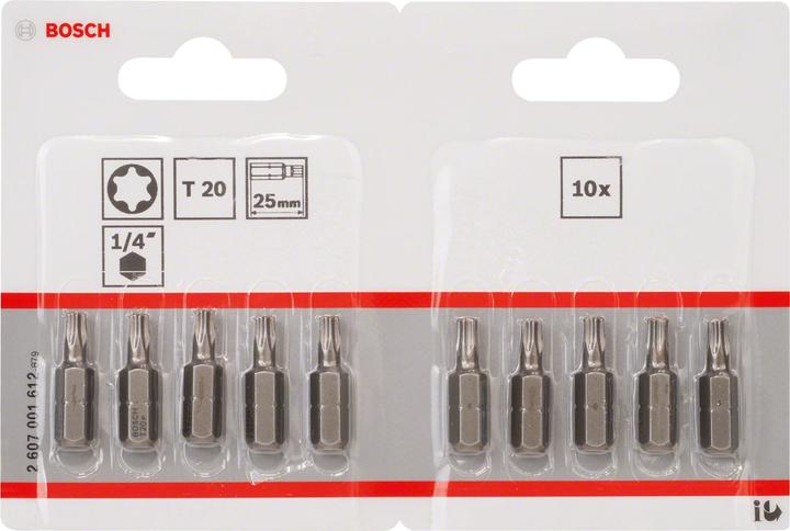 Actual product image Bosch Professional Zubehör Torx bit T 20 Accessories extr (T20)