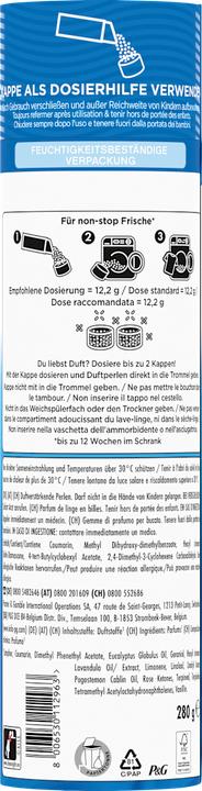 Actual product image Lenor Wäscheparfüm, Aprilfrisch, 280g Weichspüler 280 gr