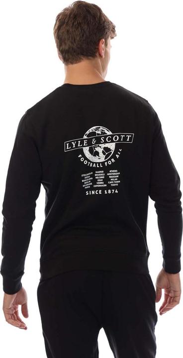 Immagine prodotto Lyle and Scott Football World Felpa Grafica Girocollo Uomo (S)