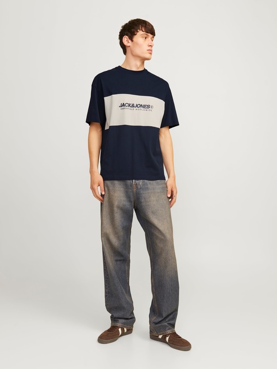 Produktbild Jack & Jones Jjelegacy Blocking Tee Ss O-Neck Noos (S)