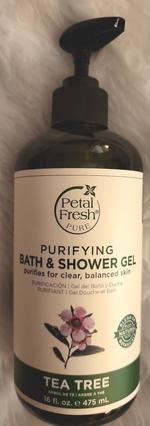 Produktbild Petal Fresh Pure Energizing Bath & Shower Gel Tea Tree 16 fl oz (16 ml)