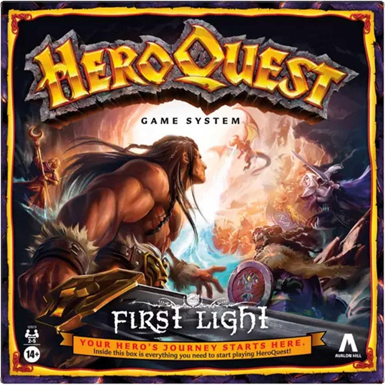 Hasbro Il Gioco Da Tavolo Heroquest First Light (Versione Inglese) (Inglese, 2 - 5 Giocatori)