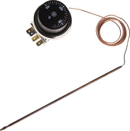 Actual product image RS PRO Capillary thermostat SPDT 50-300°C
