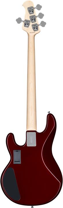 Produktbild Bassgitarre, S.U.B., StingRay RAY4HH, Candy Apple Red (E-Bass, Basswood, Maple)
