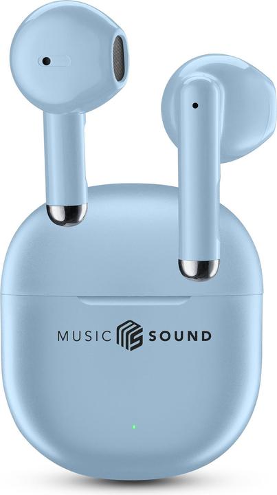 Immagine prodotto Music Sound Breeze Auricolare Bluetooth a capsula con case colorata (Nessuna cancellazione del rumore, 3.50 h, Senza fili)
